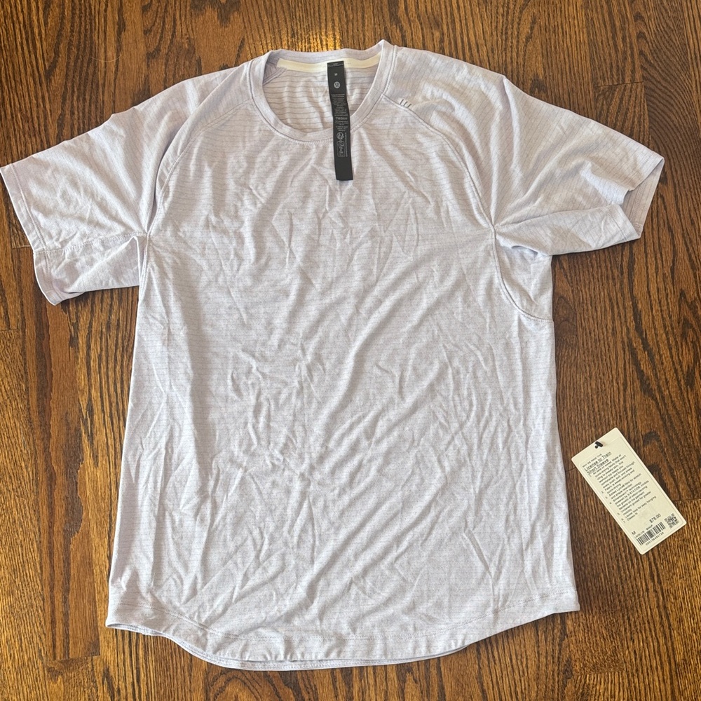 lululemon athletica light lavender Short Sleeve Tee